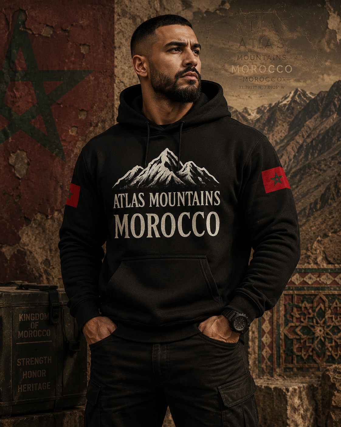 ATLAS MOUNTAINS — Signature Hoodie
